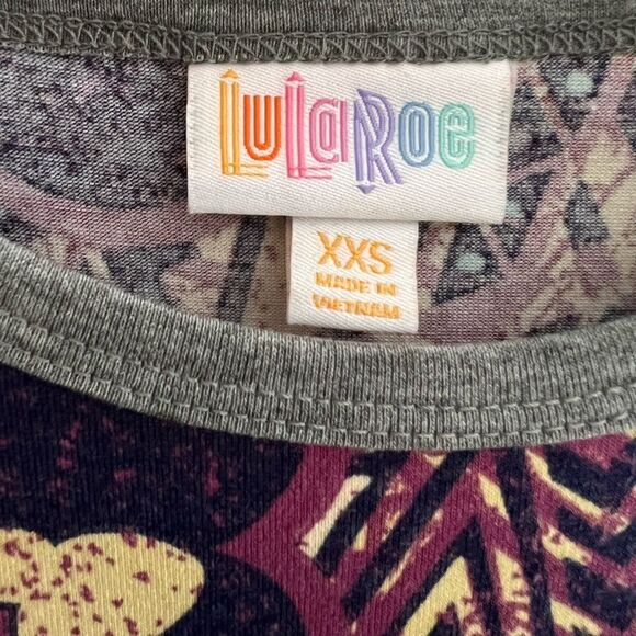 Minnie Mouse LLR Randy T-shirt Purple Blue Gray Yellow XXS NWT 🏷 - Picture 4 of 8